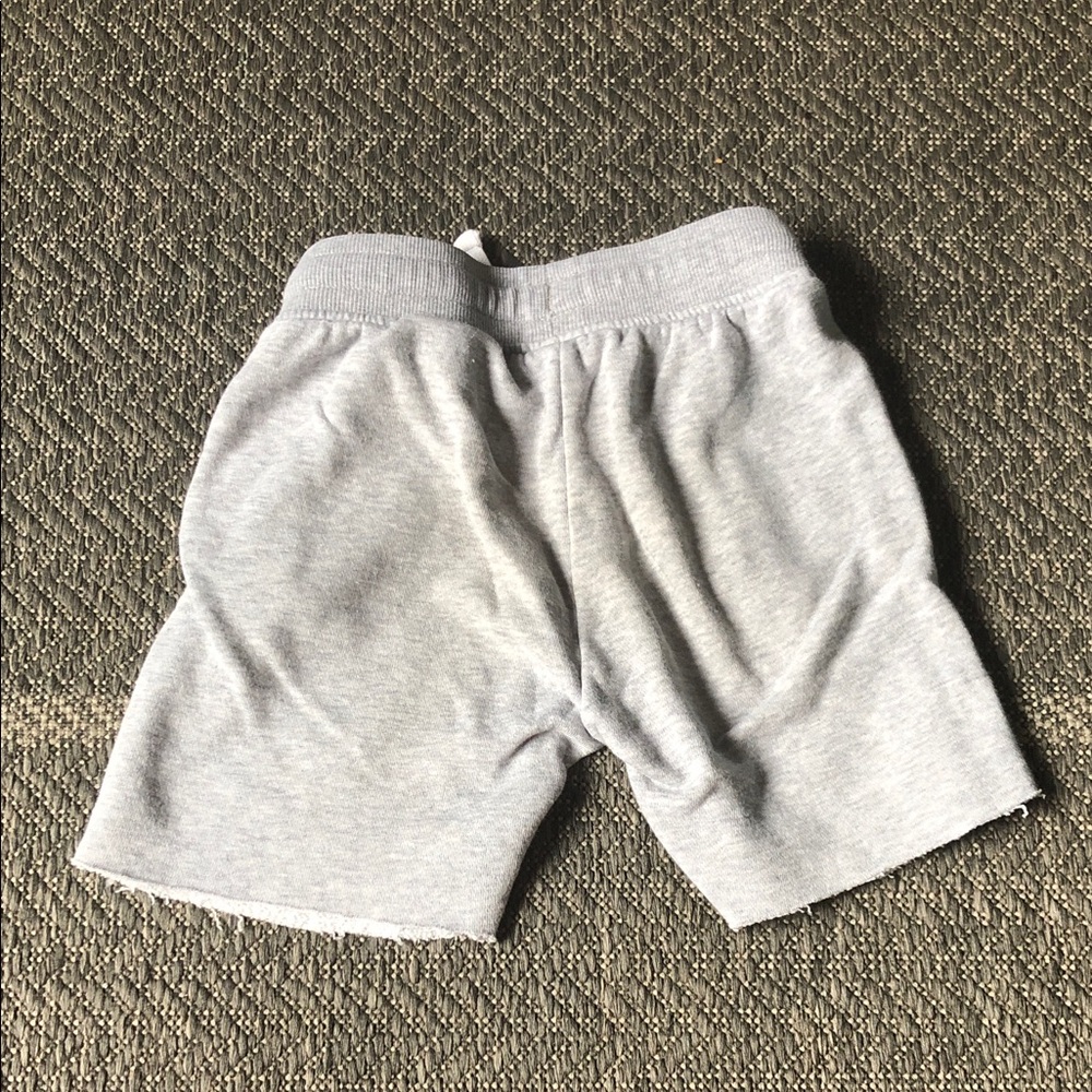 H&M Light Gray Knit Drawstring Shorts - Picture 4 of 4